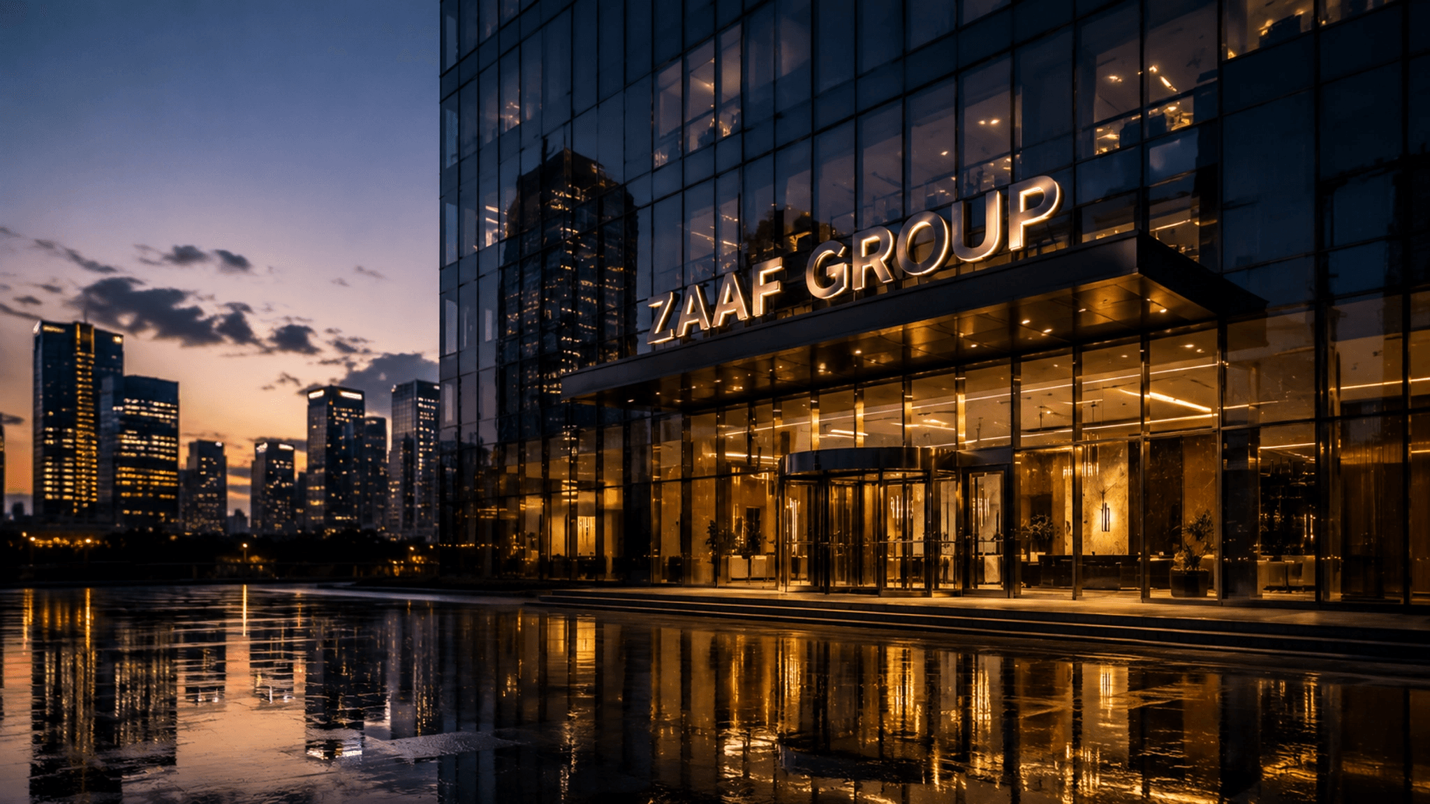 ZAAF Group — Sydney headquarters with Opera House view